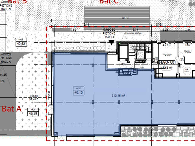 Local Professionnel 303m2   Angers Nord-Ouest — photo du bien
