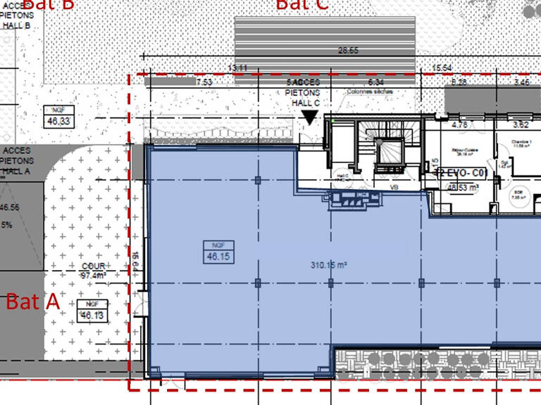 Local Professionnel 303m2   Angers Nord-Ouest — photo 1