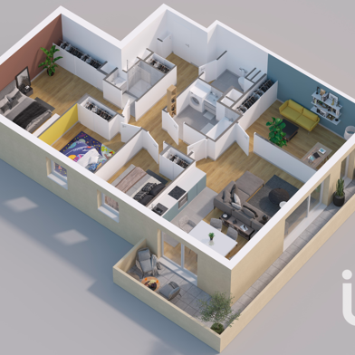 Appartement 6 pièces 476000 €