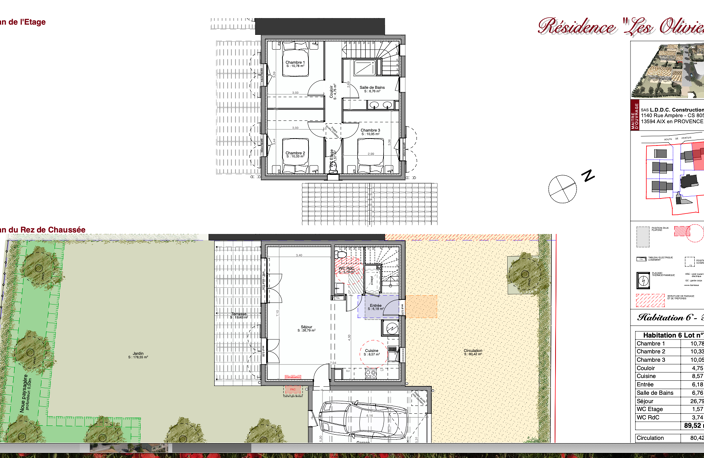 Villa T4 neuve. Vente VEFA. — photo 2