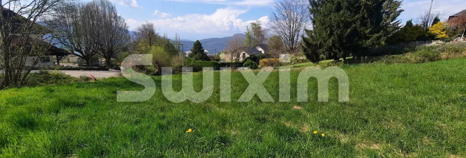 Terrain  1198 m² à vendre à Pugny-Chatenod (73100)