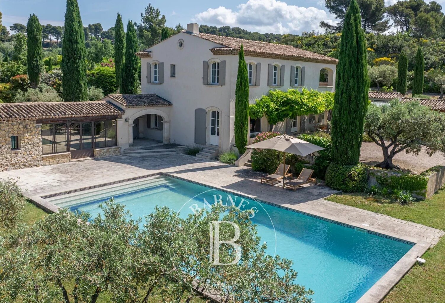 AIX-EN-PROVENCE – BASTIDE 350 M² – PARC  DE 7000 M² – PISCINE – — photo 1