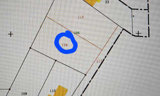 Terrain  1259 m² à vendre à Plassac (17240)