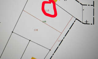 Terrain  1337 m² à vendre à Plassac (17240)