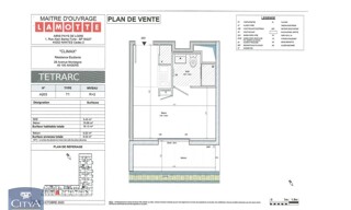 Appartement 1 Pièce 19 m² à louer à Angers (49100)