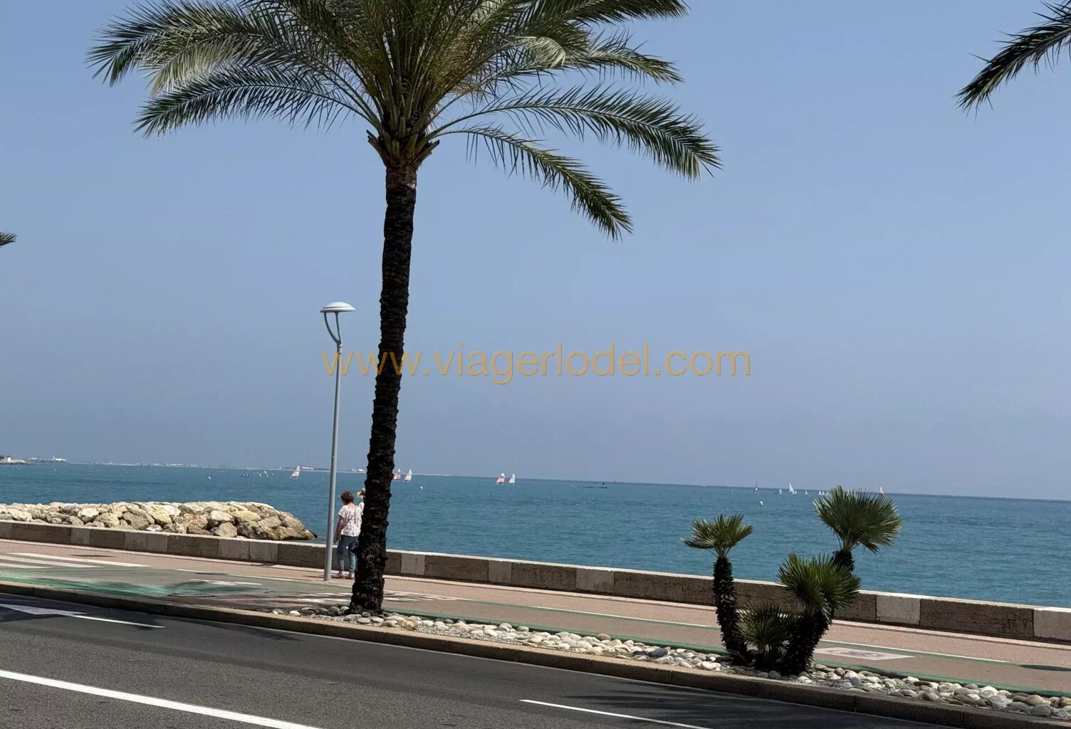 Réf. 10 001 - VENTE AVEC RESERVE DU DROIT D'USAGE ET D'HABITATION - CAGNES-SUR-MER (06) — photo 1