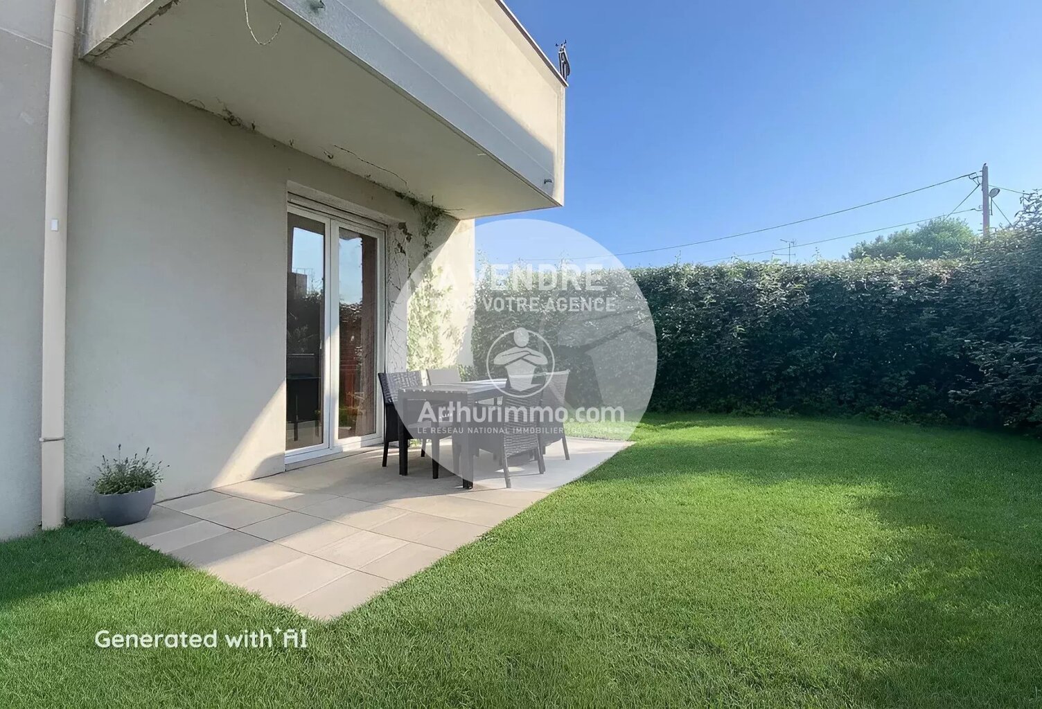 Appartement T3 de 65 m2 avec jardin privatif. — photo 1