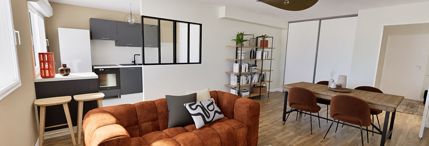 Appartement 3 Pièces 66 m² à vendre à Rennes (35000)