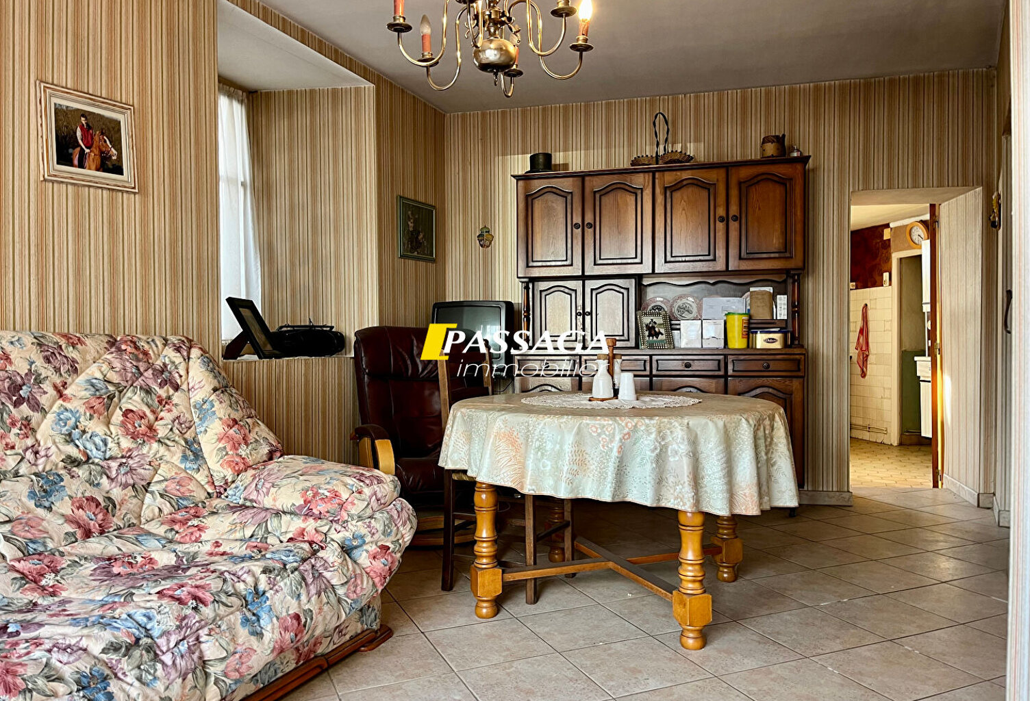 A VENDRE - Maison en pierres de type 3 avec dépendance - CAMPAGNAC — photo 1