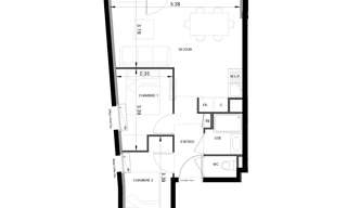 Appartement 3 Pièces 41 m² à vendre à Nice (06300)