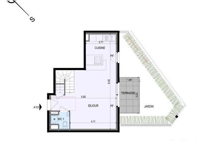 Vente Appartement 3 pièces — photo 5