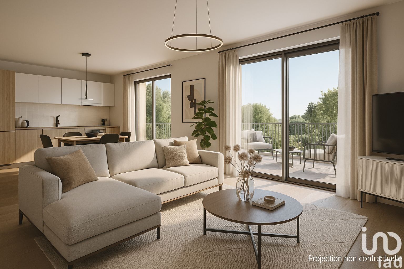 Annecy - 77m² - 4p. - 3ch.