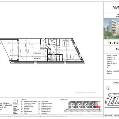Appartement 3 pièces 552000 €