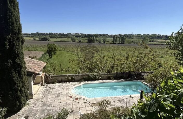 UZÈS (30700) - Bastide de charme avec piscine et vue panoramique — photo 2