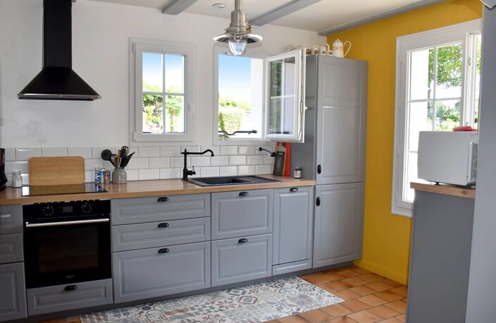 MOËLAN-SUR-MER : CHAUMIÈRE 3 CHAMBRES AVEC PISCINE — photo 2