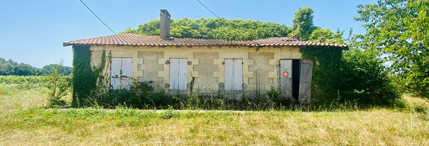 Maison 3 Pièces 58 m² à vendre à Couquèques (33340)