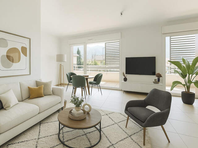 NOUVEAUTE - Appartement T4 de 82 m² à VOREPPE (38) — photo du bien