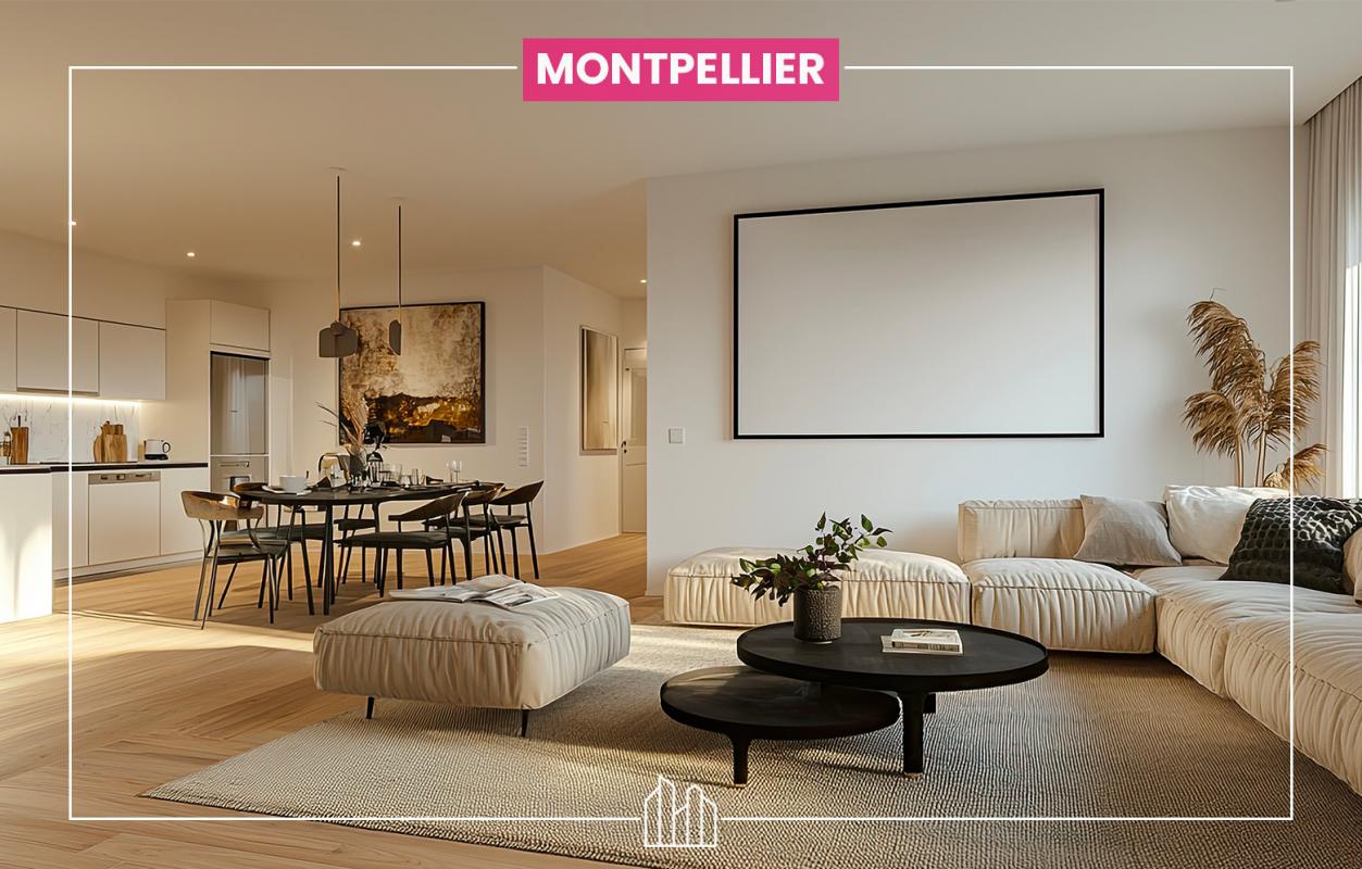 Appartement  T3 à vendre Montpellier 34000