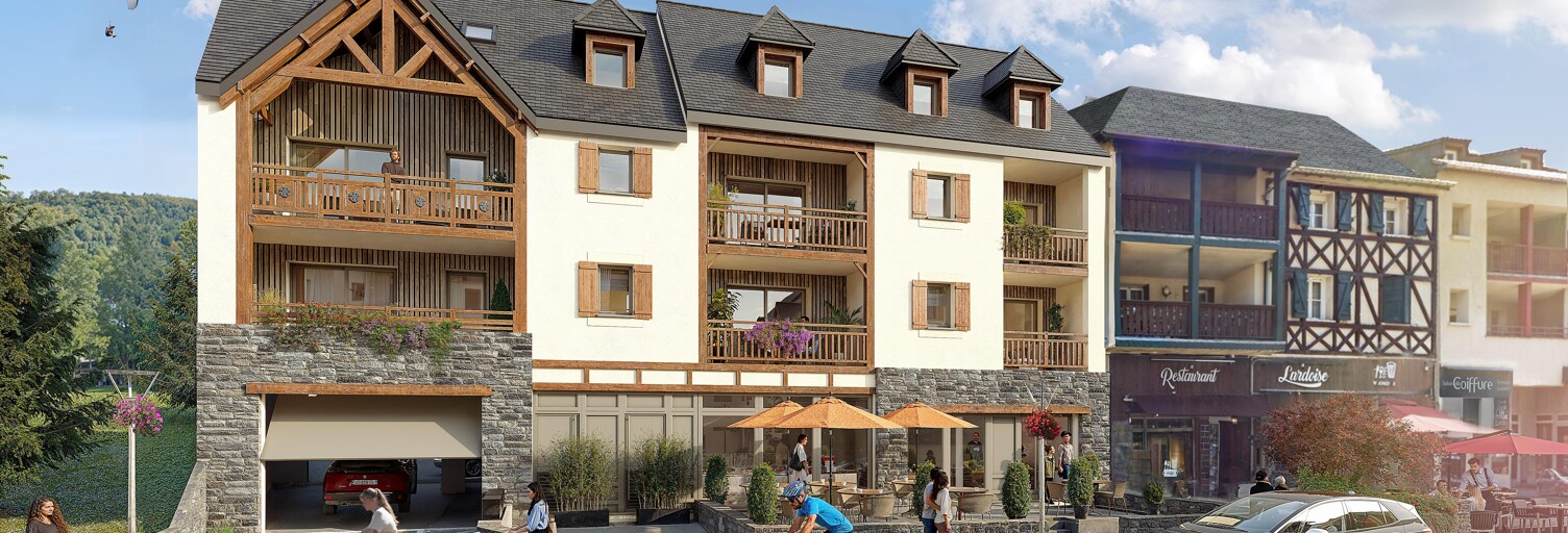 Appartement neuf T1, T2, T3 Pièce 23 à 73 m² à vendre à Loudenvielle (65510)