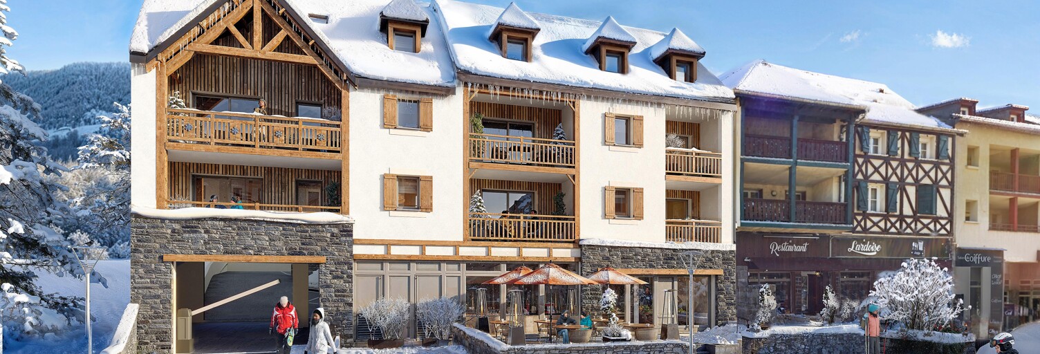 Appartement neuf T2, T3 Pièce 36 à 72 m² à vendre à Loudenvielle (65510)