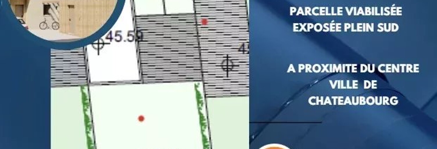Terrain  268 m² à vendre à Châteaubourg (35220)