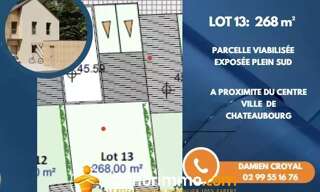Terrain  268 m² à vendre à Châteaubourg (35220)
