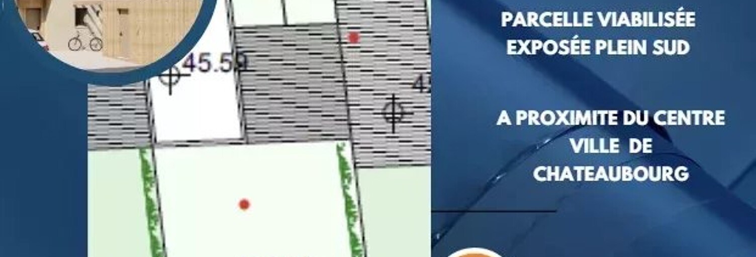 Terrain  268 m² à vendre à Châteaubourg (35220)