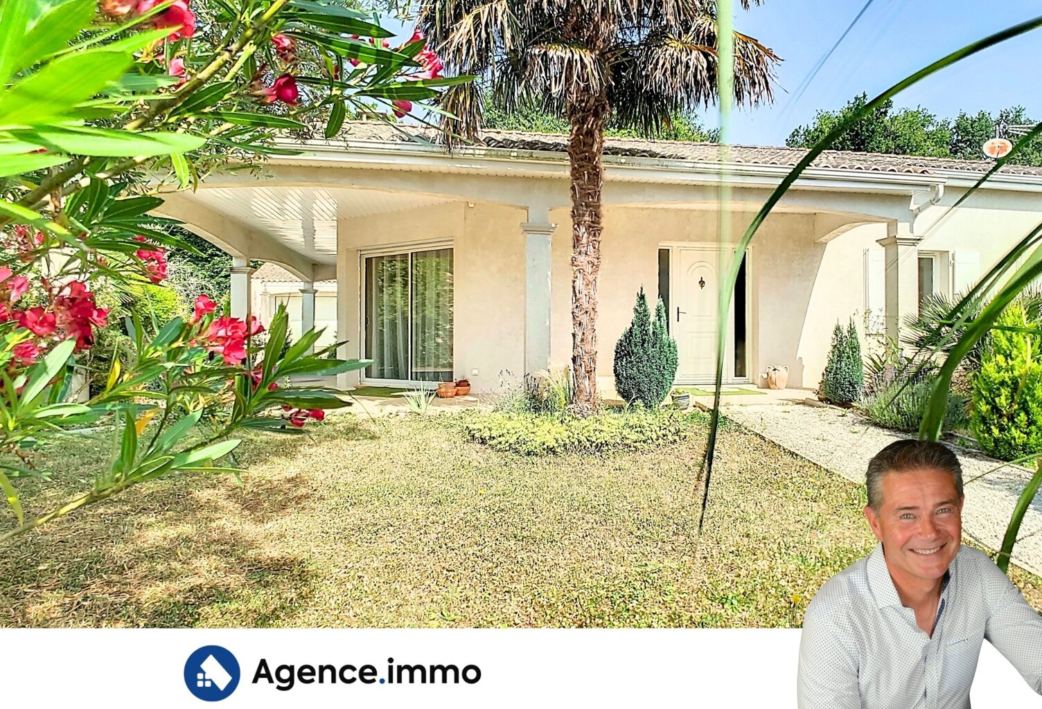 Maison plein pied avec piscine — photo 1