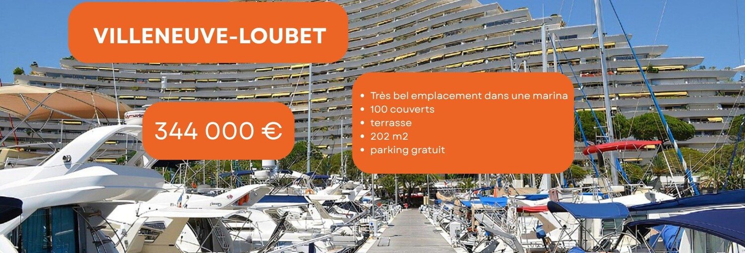 Commerce  202 m² à vendre à Villeneuve-Loubet (06270)