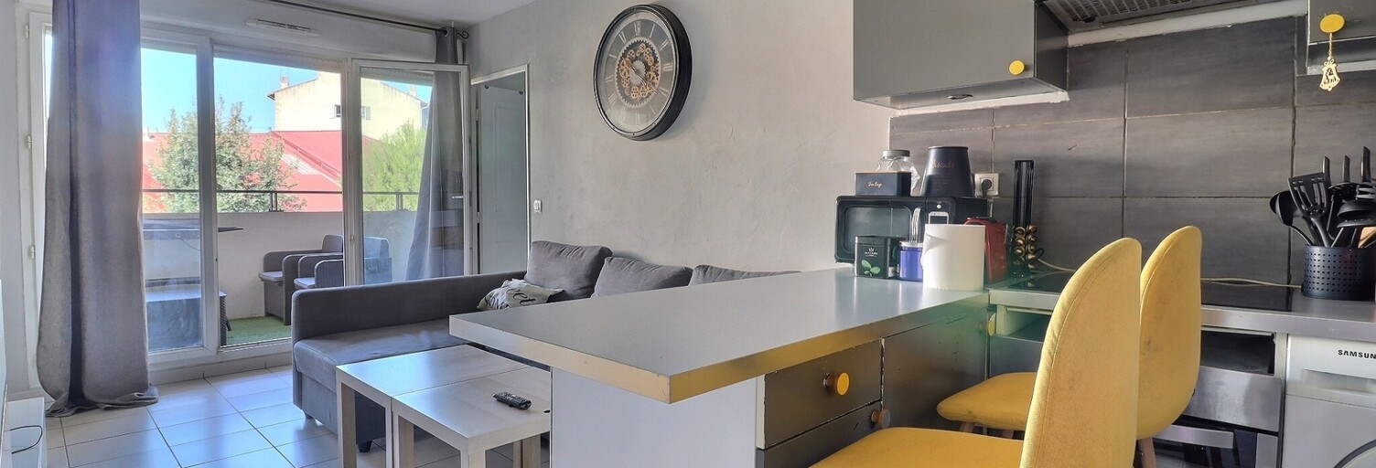 Appartement 2 Pièces 37 m² à vendre à Marseille 10 (13010)