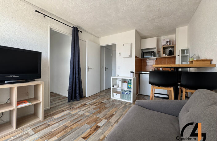 Studio avec cabine fermée, terrasse et parking — photo 3