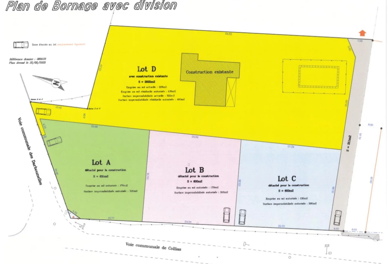 Terrain constructible Saint-Siffret — photo 1