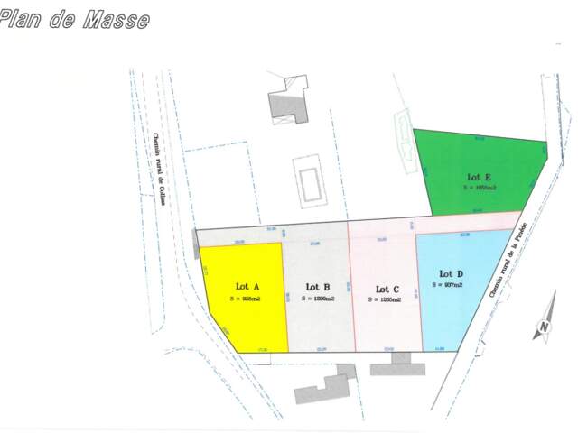 Terrain constructible Saint-Siffret — photo du bien