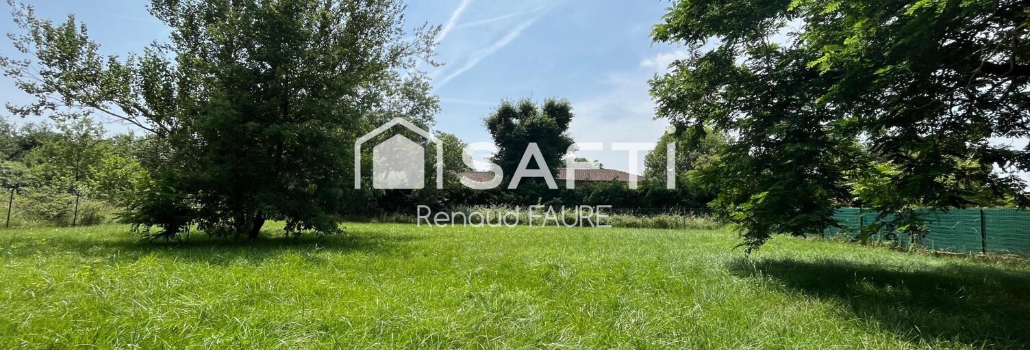 Terrain  1201 m² à vendre à Launac (31330)