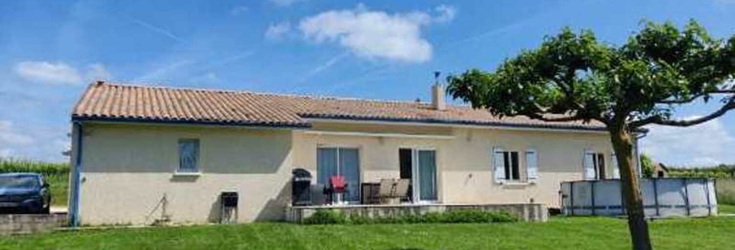 Maison 6 Pièces 135 m² à vendre à Sauveterre-de-Guyenne (33540)