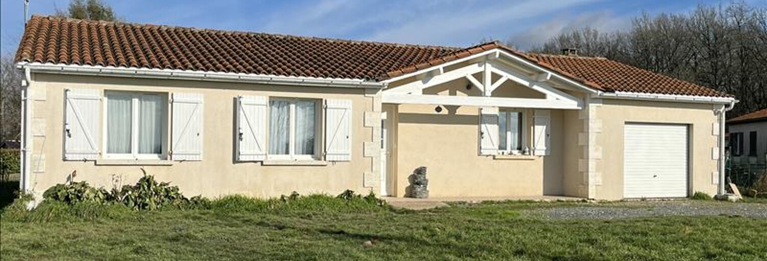 Maison 5 Pièces 115 m² à vendre à Pillac (16390)