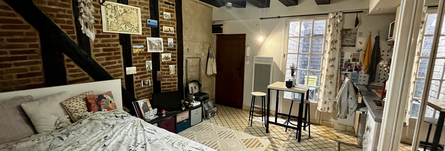 Appartement 1 Pièce 18 m² à louer à Tours (37000)