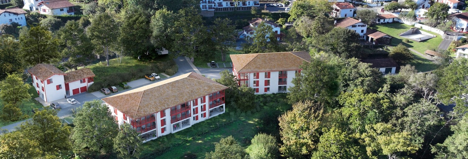 Appartement neuf T3, T4 Pièce 67 à 91 m² à vendre à Arbonne (64210)