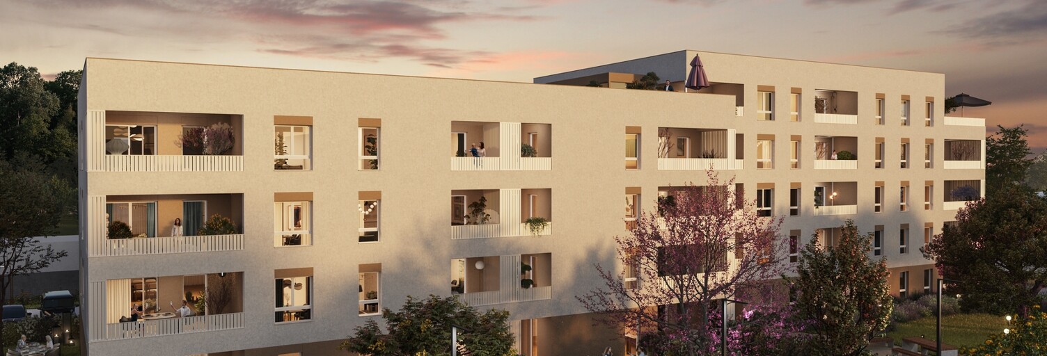 Appartement neuf T2, T3, T4 Pièce 43 à 84 m² à vendre à Bourgoin-Jallieu (38300)