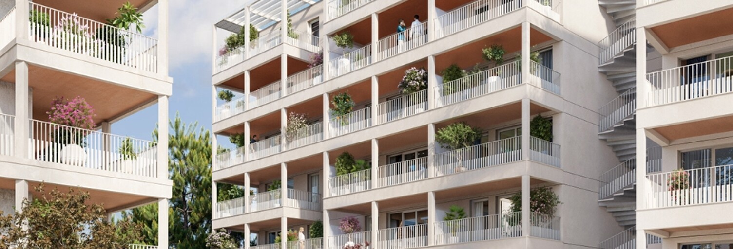 Appartement neuf T2, T3, T4 Pièce 41 à 83 m² à vendre à Montpellier (34000)