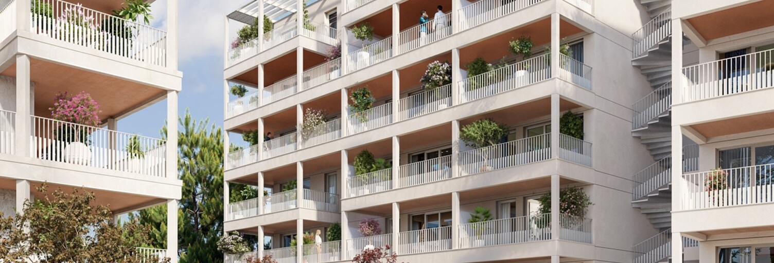 Appartement neuf T3, T4 Pièce 60 à 84 m² à vendre à Montpellier (34000)