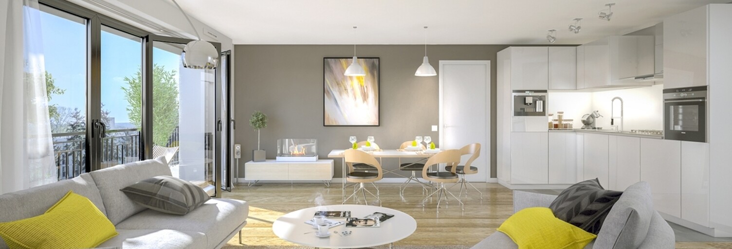 Appartement neuf T2, T3 Pièce 39 à 66 m² à vendre à Béligneux (01360)