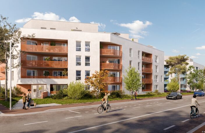 Vente programme neuf T2, T3 40 à 69 m² Mont-Saint-Aignan (76130) — photo 2