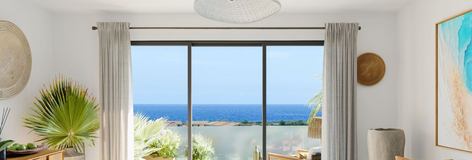 Appartement neuf T2, T3 Pièce 42 à 64 m² à vendre à Le Barcarès (66420)