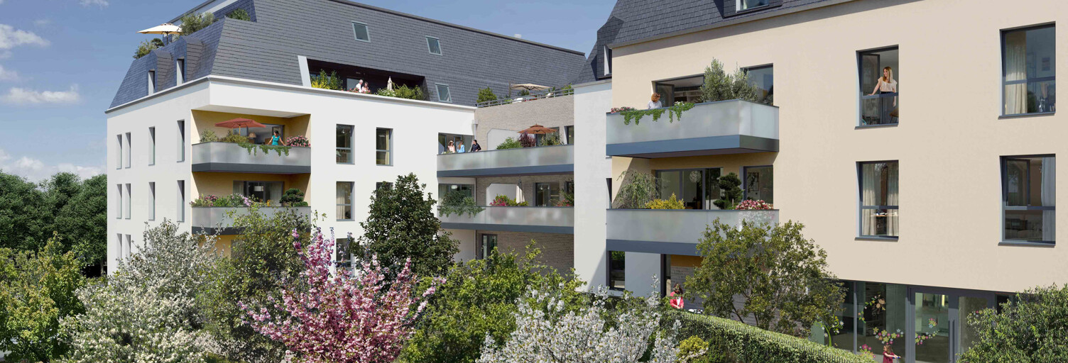 Appartement neuf T2, T3 Pièce 44 à 74 m² à vendre à Touques (14800)