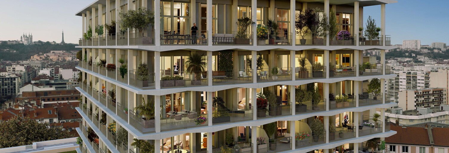 Appartement neuf T3, T4, T5 Pièce 74 à 198 m² à vendre à Lyon 6 (69006)