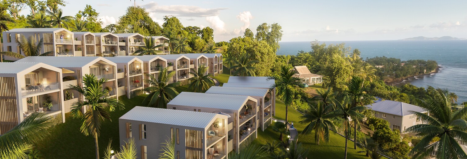 Appartement neuf T1, T2, T3, T4 Pièce 21 à 83 m² à vendre à Trois-Rivières (97114)