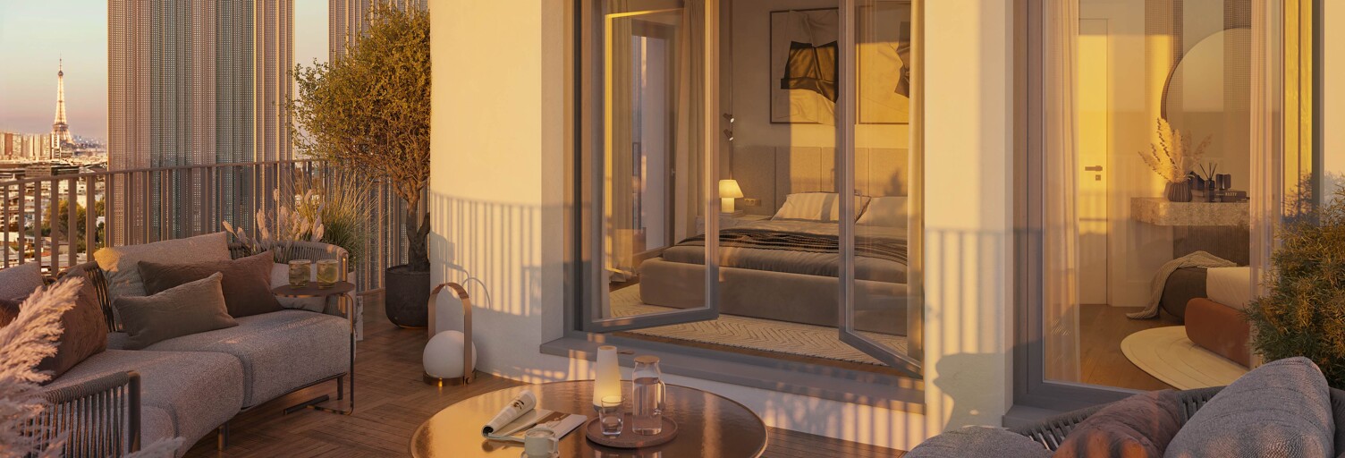 Appartement neuf T1, T2, T3, T4, T5 Pièce 34 à 107 m² à vendre à Issy-les-Moulineaux (92130)