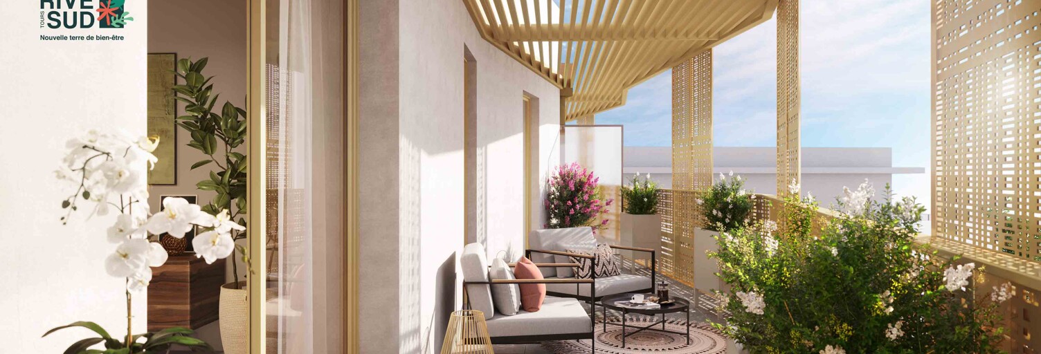 Appartement neuf T2, T3 Pièce 39 à 65 m² à vendre à Tours (37000)