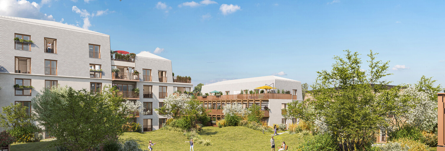 Appartement neuf T2, T3, T4, T5 Pièce 43 à 127 m² à vendre à Saint-Malo (35400)